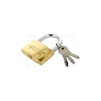 Visací zámek Visací zámek Použití vrata, skříňky, přístřešky tvrzený třmen