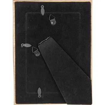 Rám na obraz Béžovo-zlatý fotorámeček s ptáčky Birdie - 15*2*20 cm / 10*15 cm