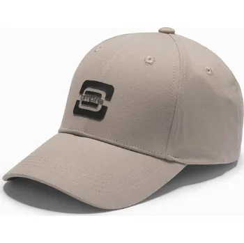 Čepice Pánská baseballová čepice s logem - ash V4 OM-ACCS-0100 - univerzální