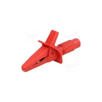 Krokosvorka Krokosvorka 10A červená max.25mm Připojení zásuvka 4mm