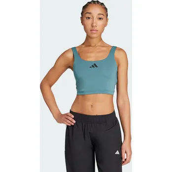 ADIDAS Podprsenka Power Light Support Tank 2XS MODRÁ