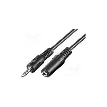 Audio kabel Kabel Jack 3,5mm zásuvka,Jack 3,5mm vidlice 3m