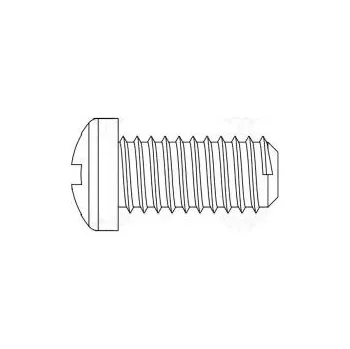 Šroub Šroub M4x6 Hlava válcová Phillips polyamid Norma ISO 7045