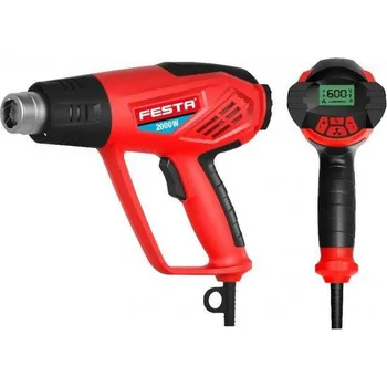 Horkovzdušná pistole Pistole horkovzdušná s regulací teploty, 2000W, Fiesta