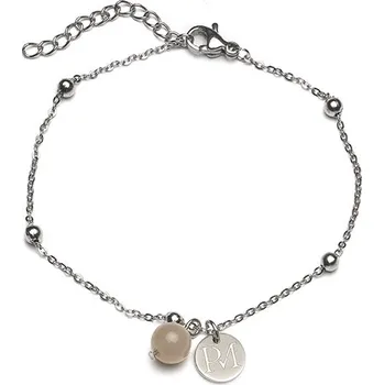 Náramek Proud MaMa Náramek Steel s měsíčním kamenem v barvě stříbrné 497