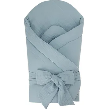 Zavinovačka EKO Zavinovačka mušelínová bez vyztužení Blue 75x75 cm