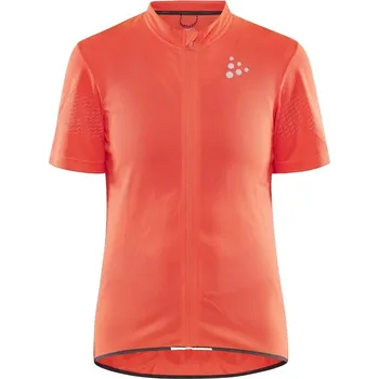 cyklistický dres Dres na kolo CRAFT Core Endur Lumen dámský oranžová Velikost: XL