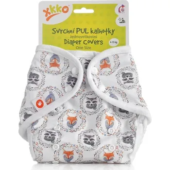 Plenkové kalhoty Kikko Svrchní kalhotky PUL XKKO - jednovelikostní Fox and Raccoon