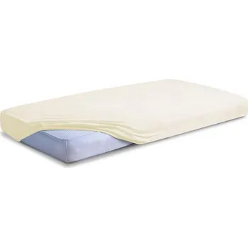 BABYMATEX Prostěradlo froté 60x120 cm krémové