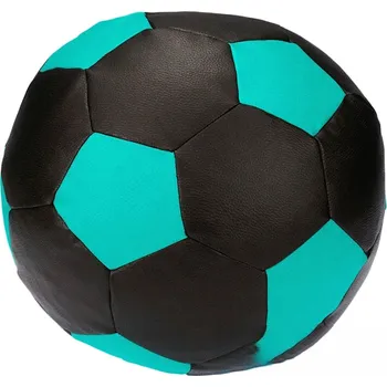 Taburet Dětský taburet MÍČ 50 cm - černá + mentolová