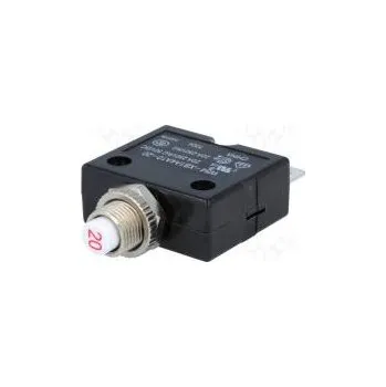 Jistič Jistič Ujmen 250VAC 50VDC 20A SPST-NC Póly 1 na panel