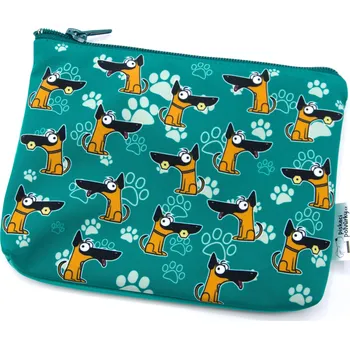 Pamlskový Ráj Univerzální taštička - belgický ovčák - Malinois Barva: petrolejová