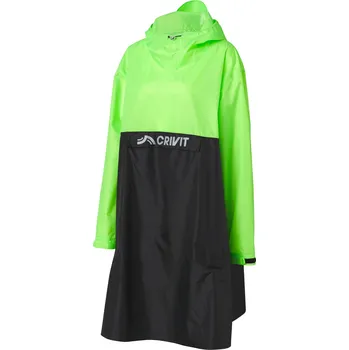 Pláštěnka CRIVIT Dámské / Pánské nepromokavé pončo (zelená/černá, S/M)