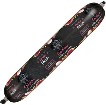 Krmivo pro psa Fitmin dog For Life sausage Duck & vegetables 900 g