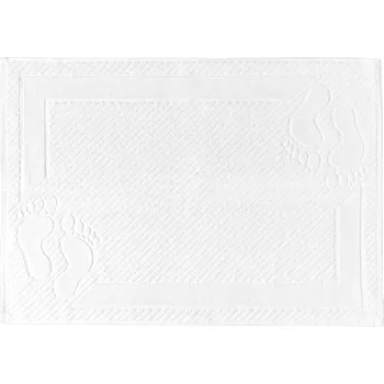 Ručník Stanex Froté ručníky a osušky a koupelnové předložky MEXICO Barva: Bílá, rozměr: Koupelnová předložka 50 x 70 cm