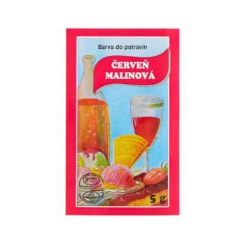 Potravinářské barvivo Barva potravin 5g prášková malinová