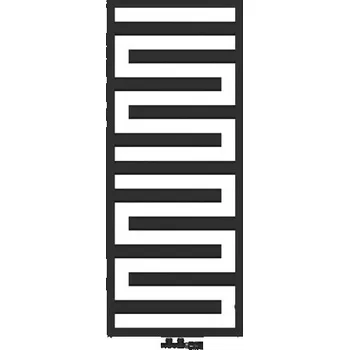 Radiátor Těleso Tetris Otopné designové 1460x500 mm, středové připojení, černá mat, 658032
