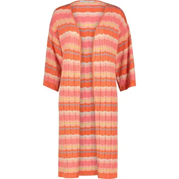 Dámský svetr GAUDI Knitted Colorful kardigan S Oranžová