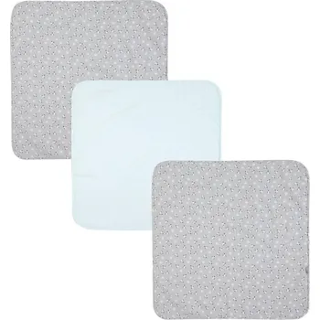 Přebalování Bebe-Jou Mušelínová plenka 70x70 cm Set 3ks Lou-Lou