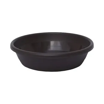 Podmiska DK PLAST Miska pod květináč MELISA 30 antracit