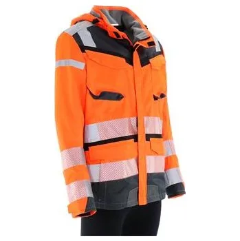 pracovní bunda KÜBLER reflexní zateplená bunda Reflectiq oranžová/šedá M