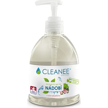 EKO gel na nádobí rebarbora s dávkovačem, 500 ml