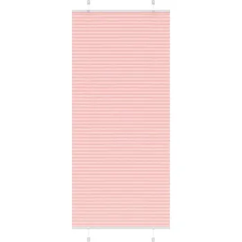 Plisovaná roleta růžová 100x200cm Šířka látky 99,4 cm Polyester