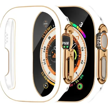Ochranný kryt pro Apple Watch Ultra - Zlato bílý, 49 mm