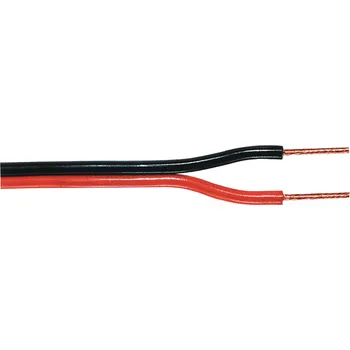 elektrický kabel Tasker Kabel Reproduktoru na Cívce 2x 0.35 mm² 100 m Černá/Červená