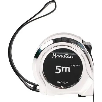 metr Svinovací metr Manutan Expert Ruban, stříbrný, 5 m + Prodloužená záruka na 10 let
