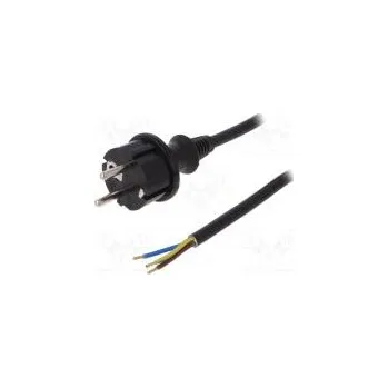 Napájecí kabel Kabel CEE 7/7 (E/F) vidlice,vodiče,SCHUKO vidlice PVC 1,5m