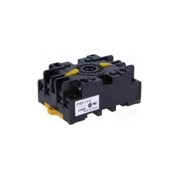 Relé Vybavení pro relé patice PIN 11 DIN Výv šroubové svorky 6A