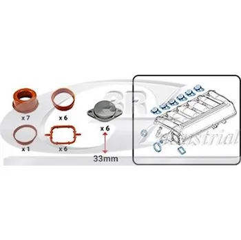 Výfuková trubka Sací trubkový modul 3RG 85108