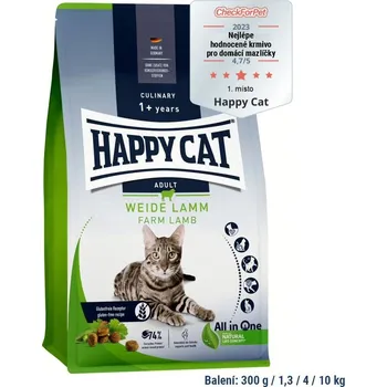 Krmivo pro kočku Happy Cat Culinary Adult Weide-Lamm / Jehněčí 1,3 kg
