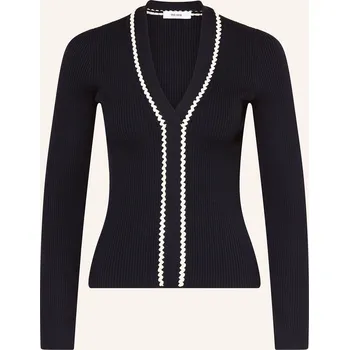 Dámský svetr Reiss Dámský Svetr Lauri, tmavě modrá / bílá, 34