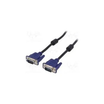 Datový kabel Kabel D-Sub 15pin HD vidlice,z obou stran černá 1,8m