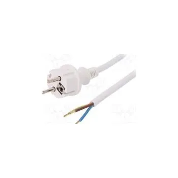 Prodlužovací kabel Kabel CEE 7/7 (E/F) vidlice,vodiče,SCHUKO vidlice PVC 3m