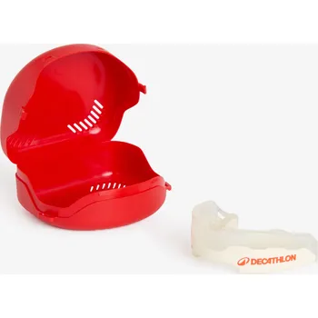 Chránič zubu DECATHLON | CANTERBURY Dětský chránič zubů MG500 Canterbury S ČERVENÁ