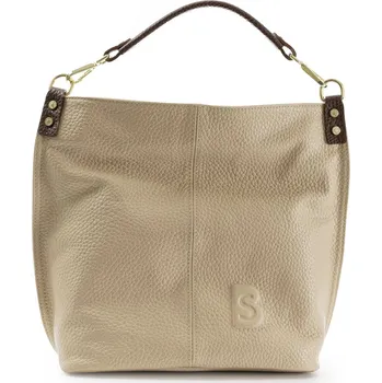 Kabelka SARA BURGLAR Asia Beige shopper kabelka Béžová