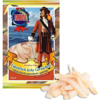 Sušené maso Sušené kroužky kalmara s chilli 36g MSDM