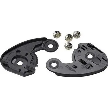 Helma na motorku HJC mechanika plexi HJ-44 black