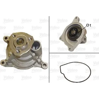 Chladič motoru Vodní čerpadlo, chlazení motoru VALEO 506950