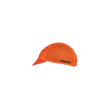 Čepice Pánská cyklistická čepice KALAS Z3 | Letní čepice | orange velikost čepice: 57-60