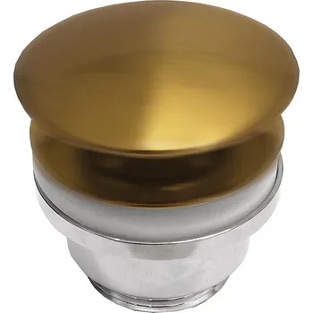 Sifon BATH DELUXE 33-004-05-70-04 - Umyvadlová výpusť RODBY pr. 6,6 cm kartáč. mosaz