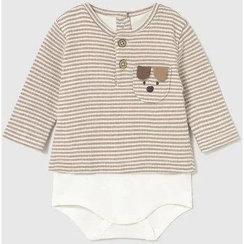 Kojenecký body Kojenecké body Mayoral Newborn 2728 2728.1Q.Newborn.9BYA hnědá 82X, vel. 86