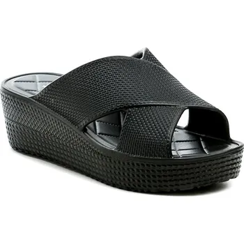 Dámské pantofle American Club NH164 černé dámské plážovky na klínu EUR 38