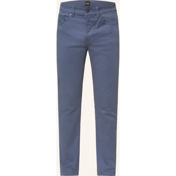 Pánská móda Boss Pánské Kalhoty Delaware Slim Fit, černošedá, 38