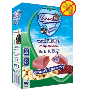 Krmivo pro psa Renske Fresh Menu Dog 395g - krůtí Grainfree