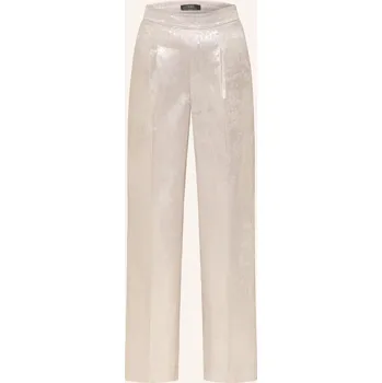 Dámské kalhoty Oui Dámské Marlene Kalhoty, stříbrná, 42