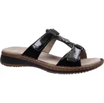 Letní vycházkové pantofle-flexiblové, Ara, Hawaii 2.0, šíře G, černá: 28 43 (26611-26612)